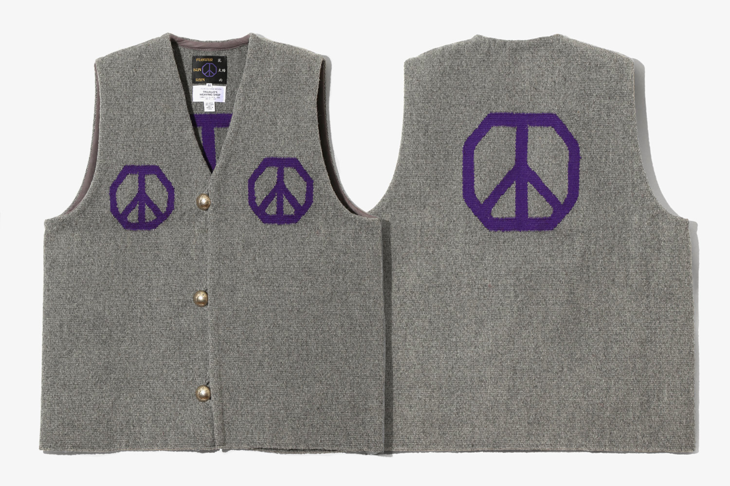 〈TRUJILLO’S〉 for 「花、太陽、雨」特別仕様で仕上げたチマヨベストが登場